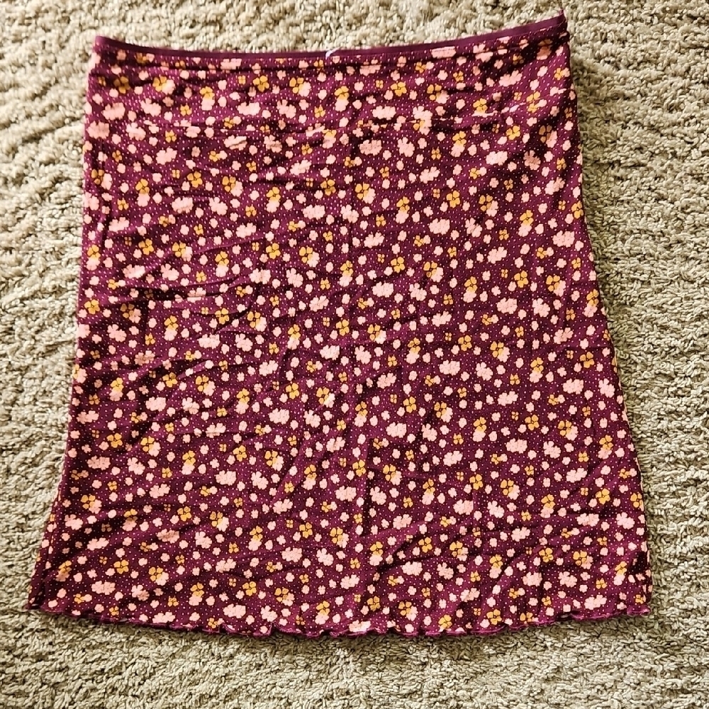 Free People Irl Floral Midi Skirt - Picture 4 of 9